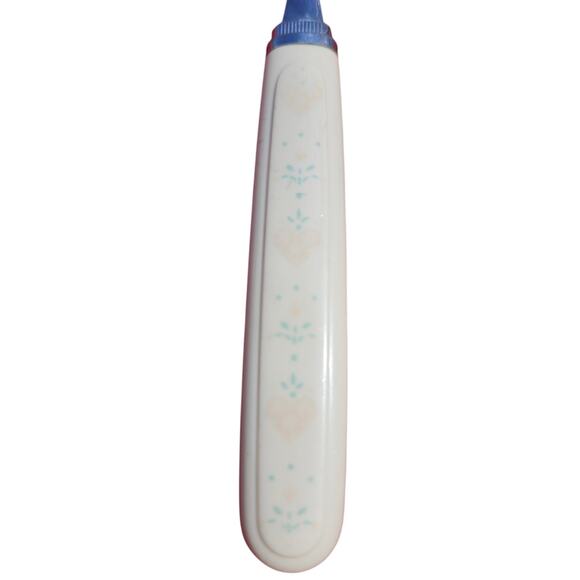 4 Corelle by Coring Forever Yours Stainless Forks Flatware Plastic MCM 8" VTG - Picture 3 of 8